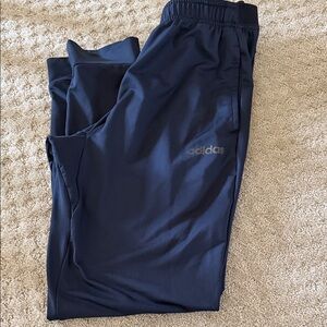 adidas Men's Dark Navy Athletic Joggers